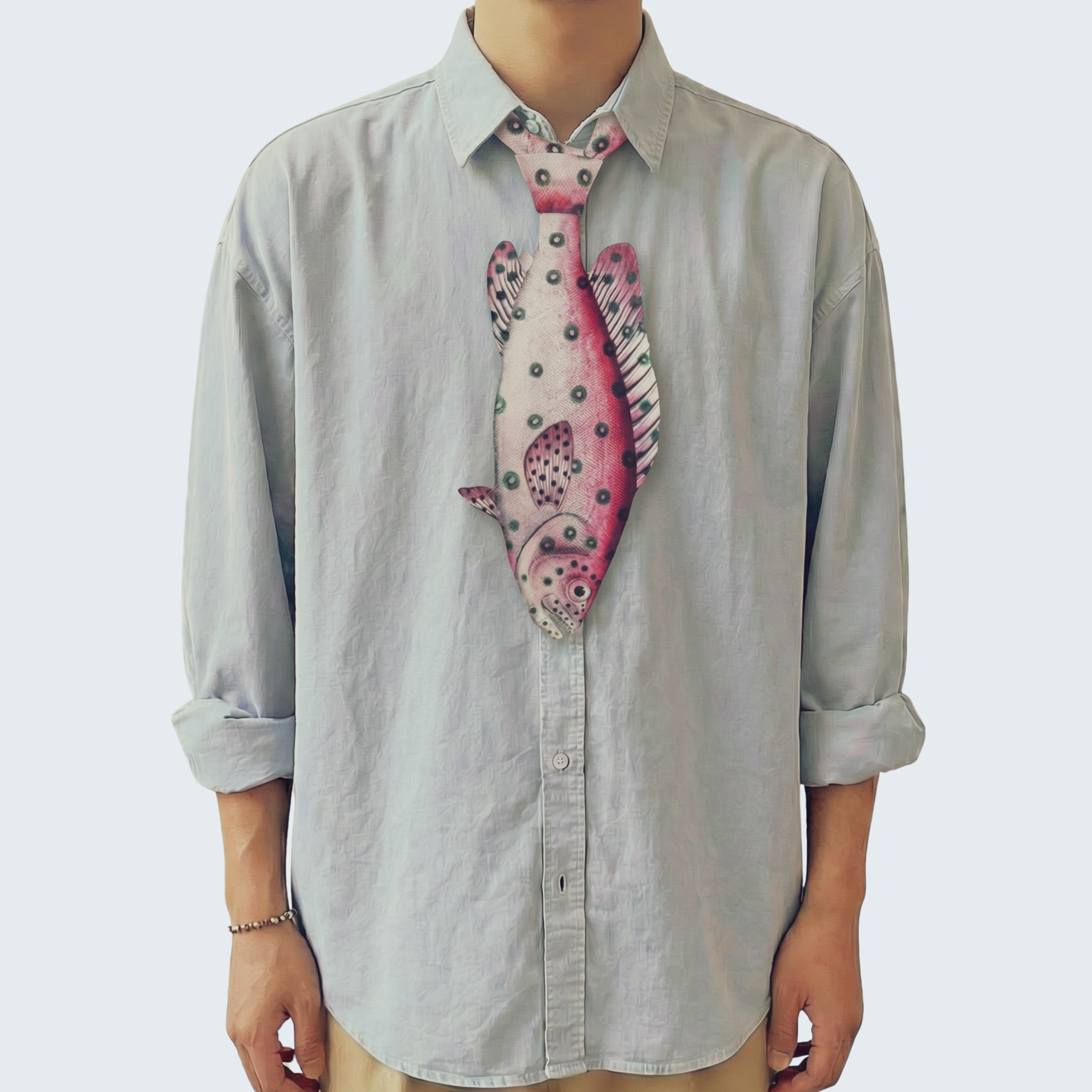 EdwardTrend© Coral Grouper Tie